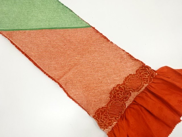 JAPANESE KIMONO / OBIAGE FOR FURISODE / SHIBORI